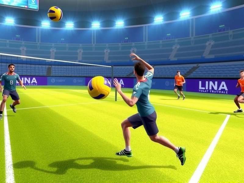 Volley Elite Gameplay Screenshot